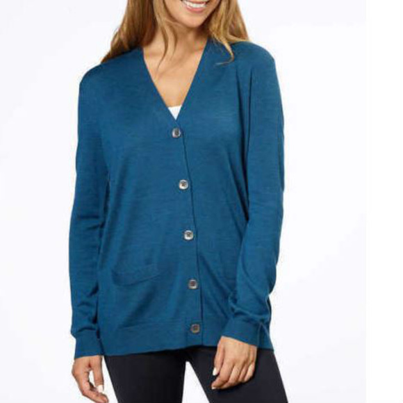 KS Sweaters - KS 100% EXTRA FINE MERINO WOOL CARDIGAN SWEATER